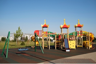 Sankla Westworld Amenities - Children's Cycling Track